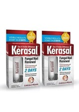 LOT OF 2 Kerasal Fungal Nail Renewal Treatment 10ml AS SEEN IN PICS