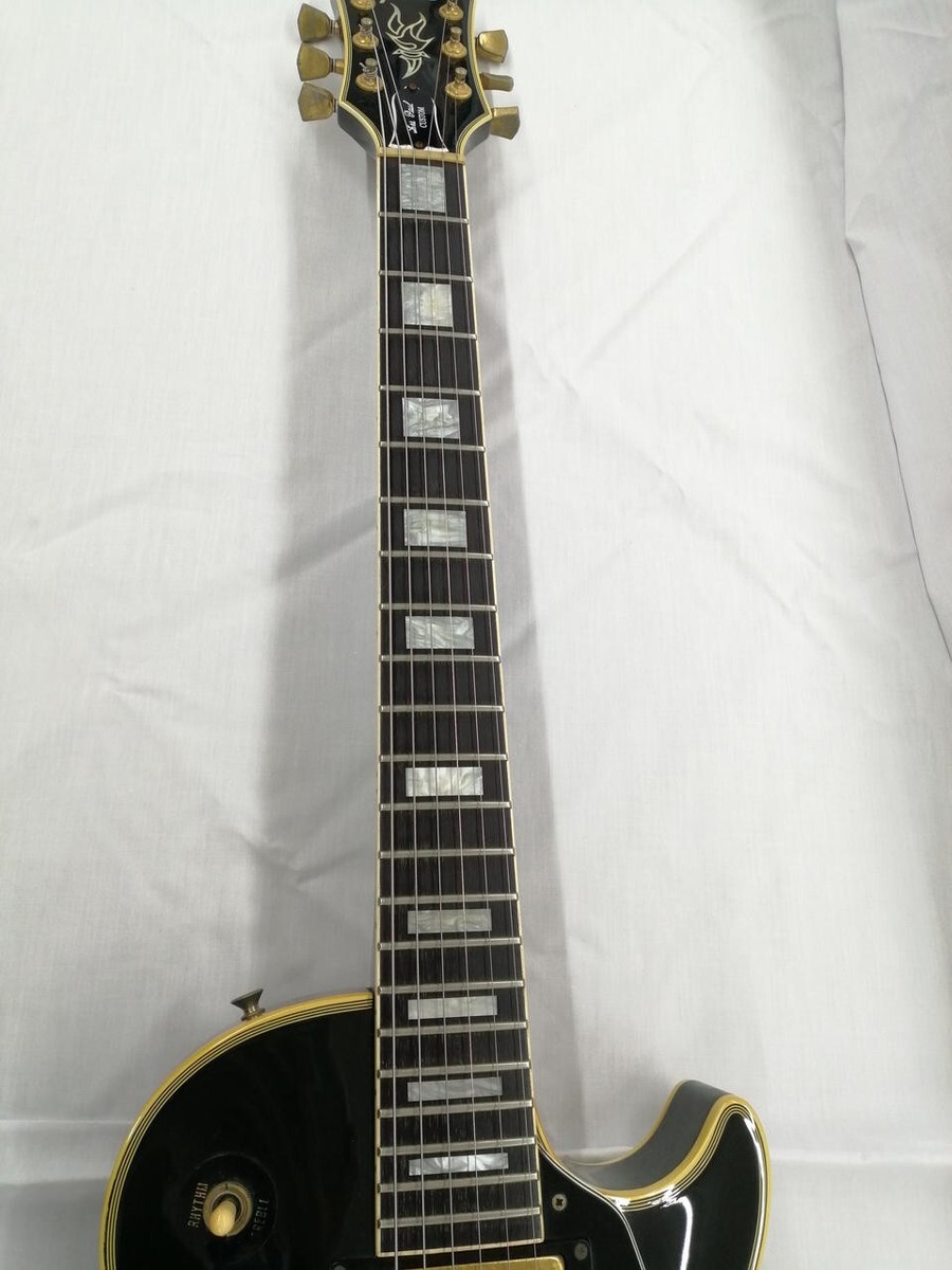 Greco EGW-800 LP Custom Type Black Electric Guitar Made in Greco EGW-800 LP Custom Type Black Electric Guitar Made in