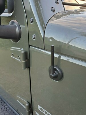 4 '' Aluminum Antenna Mast for JEEP WRANGLER JK/JL 2007-2023 GLADIATOR 2020-2023