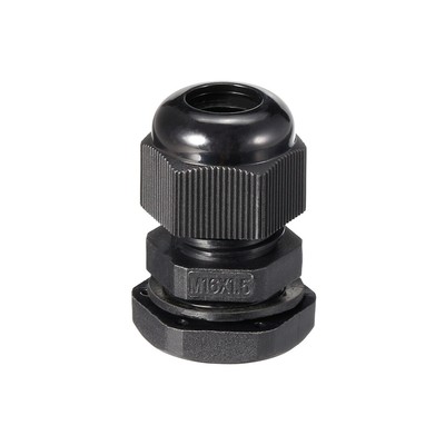 M16 Cable Fitting Waterproof Adjustable Locknut Plastic Joint-