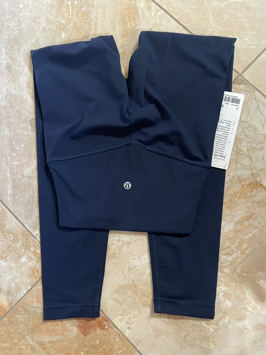Lululemon Align HR Pant 25” size 2 TRNV | eBay