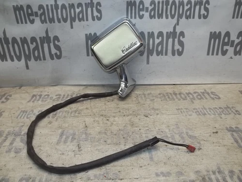 80-92 CADILLAC FLEETWOOD DEVILLE RWD OEM LEFT DRIVER SIDE REAR VIEW DOOR MIRROR