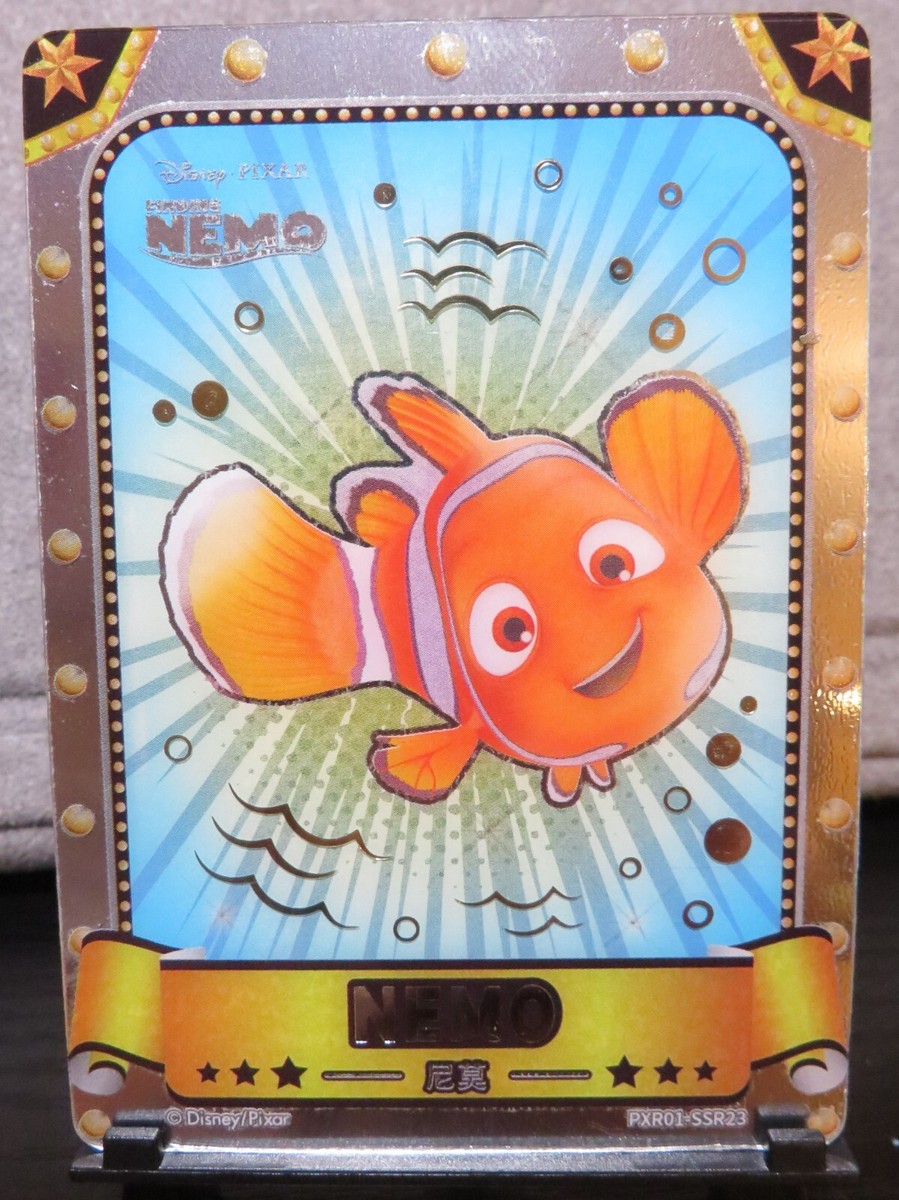 Finding Nemo SSR Silver Card Disney 100 Pixar 37th Anniversary