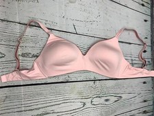 Lightly Lined Wirefree Bra Pink Nude Medium
