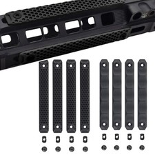 4Pack 120mm MLOK Rail Hand Protection M-lok Rail Cover Panel for M-lok System