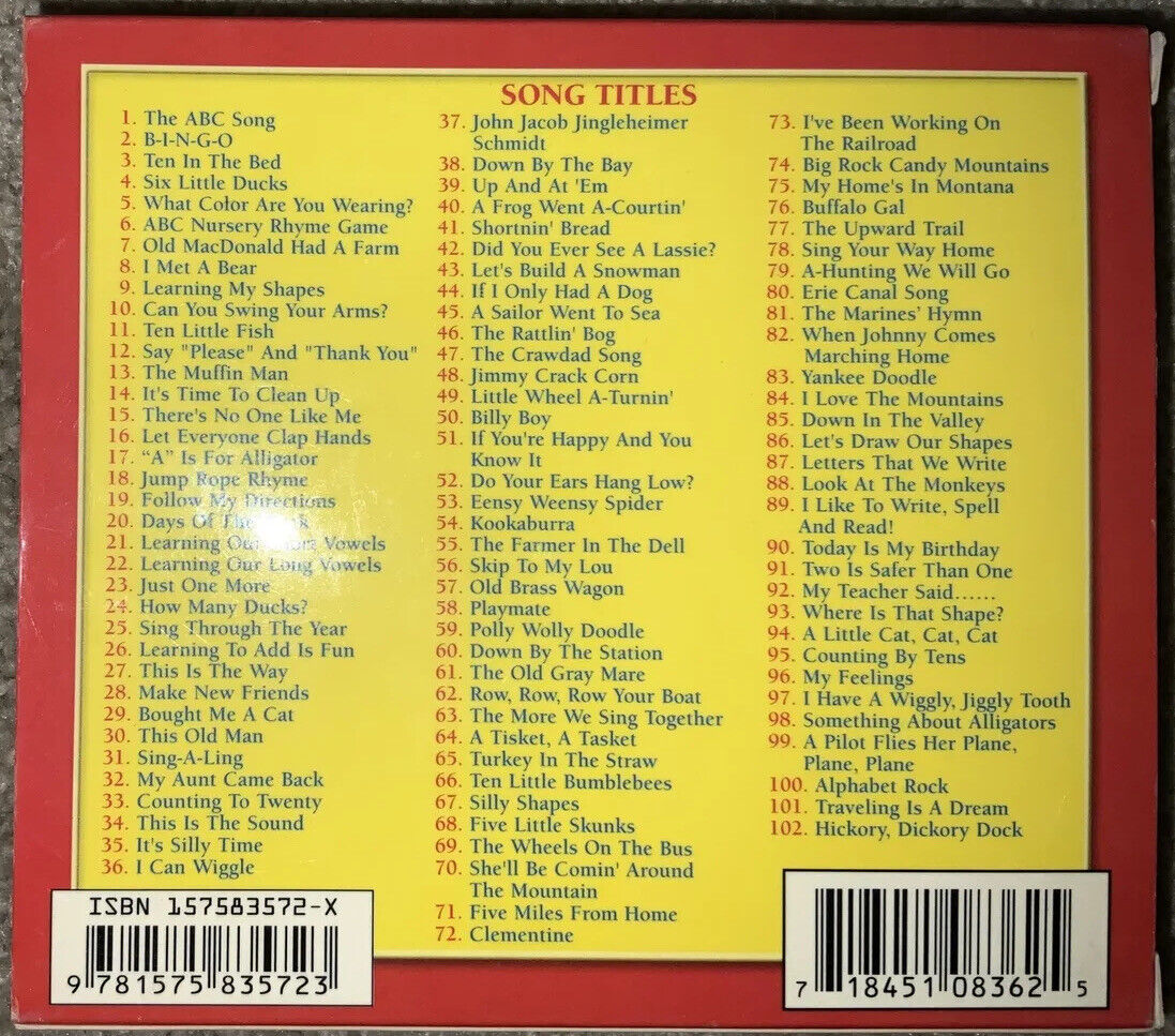 102 Children's Songs, by Twin Sisters 3-Disc Set (Twin 102 Children's Songs, by Twin Sisters 3-Disc Set (Twin