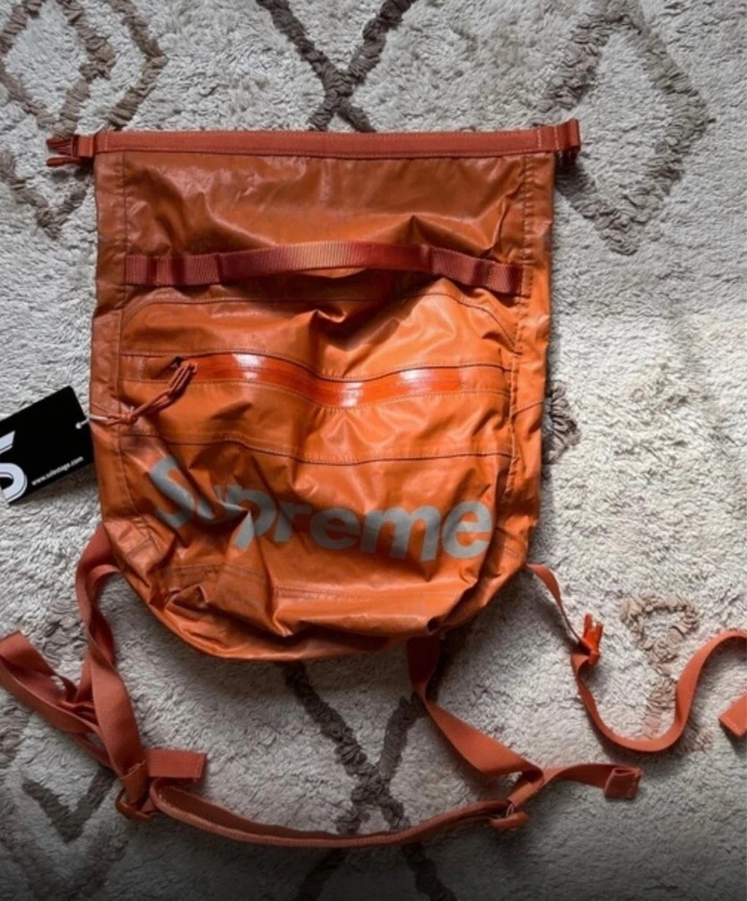 FW20 Supreme Wasserfest Reflektierend Meliert Schultertasche Orange Neu