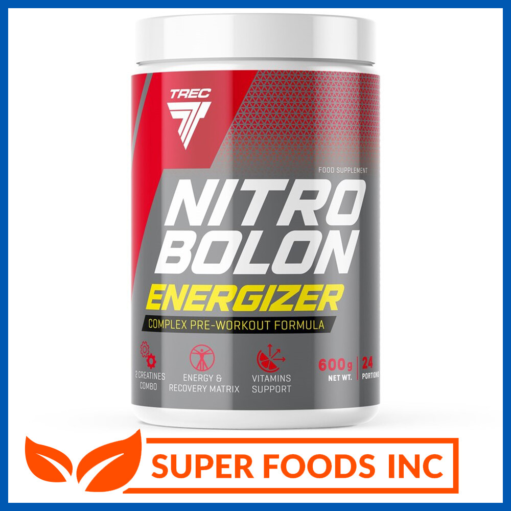 TREC NUTRITION NITROBOLON ENERGIZER 600g Pre Workout Creatine Matrix Energy Pump