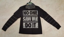 Boys 2 For 1 Beanie  Long Sleeve T-Shirt: M 8 --L 10-12 
