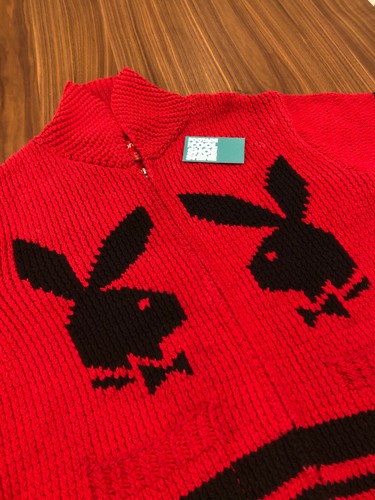 SUPREME PLAYBOY BUNNY SHAWL COLLAR FULL 
