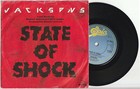 Michael Jackson Jagger STATE OF SHOCK 45t Disc 7" Vinyl Single Record 1984
