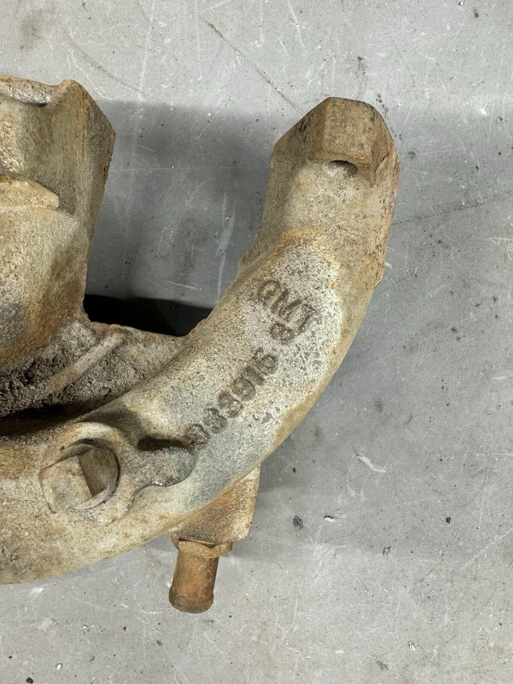 Chevy Vega 1975 1976 1977 2,3 L 140 Ci colector de admisión 2BBL 4 cilindros Pontiac Astre Foto 2 de 4