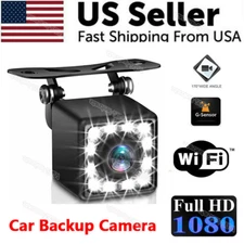  Cam Waterproof HD Car Reverse Backup Camera 170° Night Vision Rear View Parking