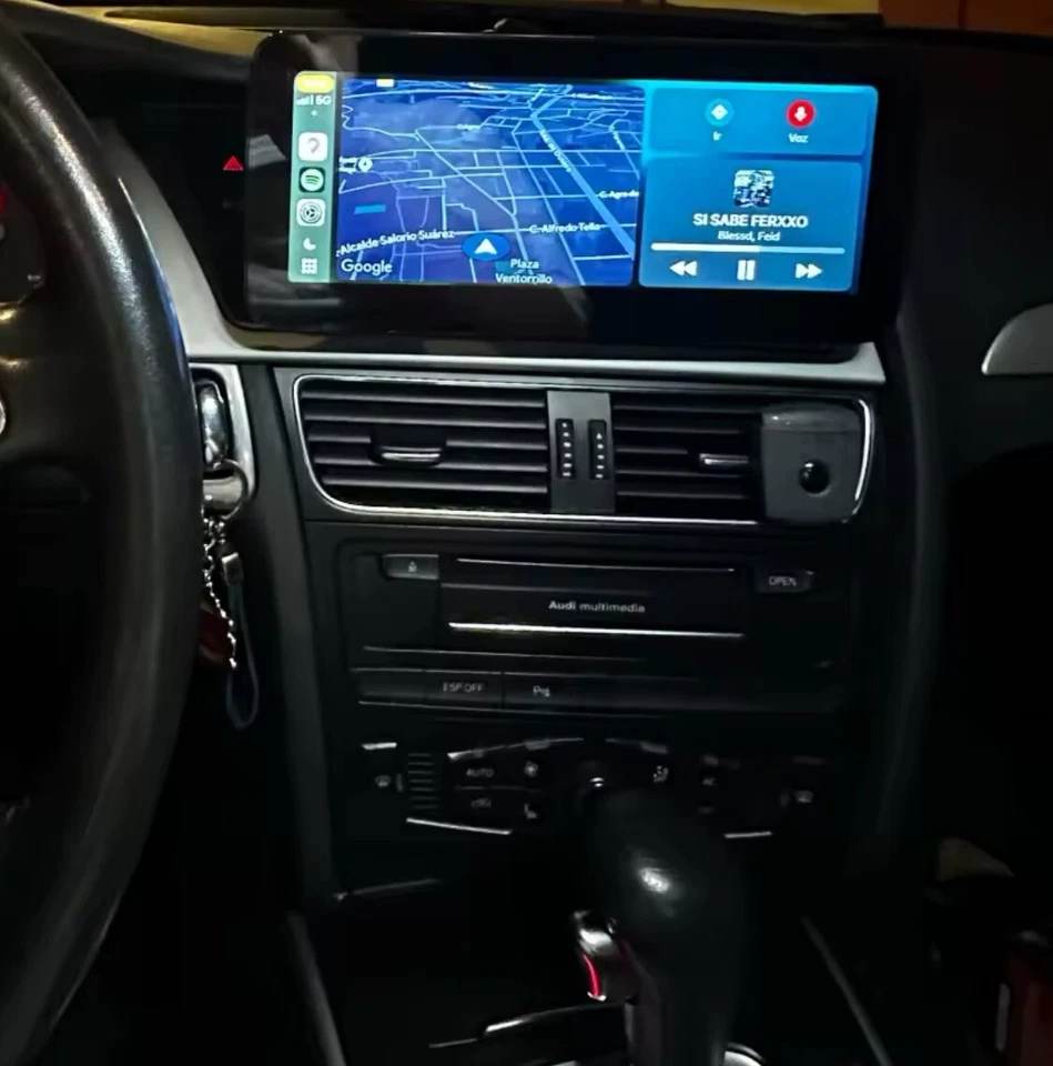 CARTABLET AUDI A4 A5 ANDROID Comandi Volante Carplay Bluetooth USB touch - Immagine 4 di 4