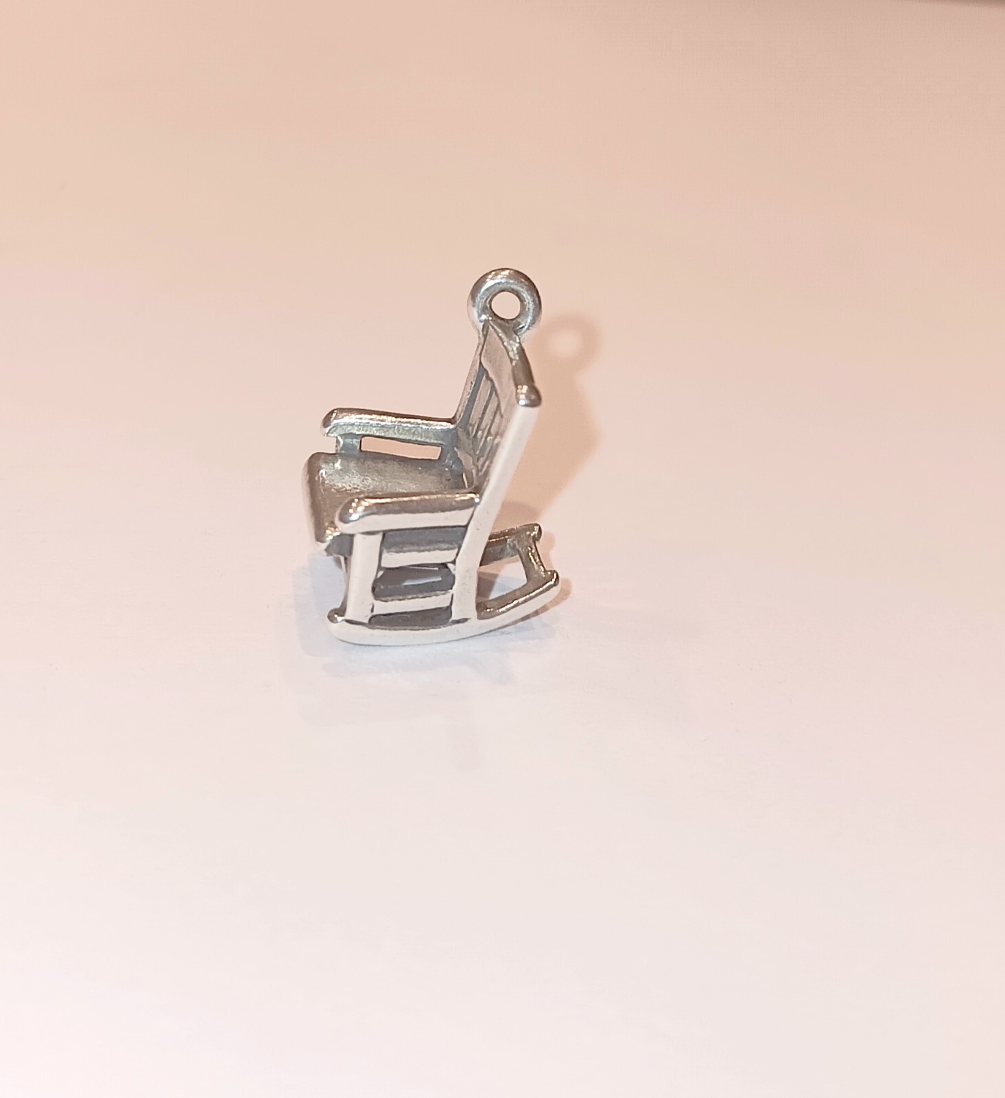 James Avery Beautiful Retired Rocking Chair Charm - Gem