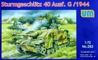Unimodel 283 Sturmgeschutz 40 Ausf.G (1944), plastic model kit, 1:72 scale