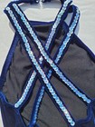 MEEKELLE Dance, Figure Skating Dress - Child Large - Royal Blue — photo 8
