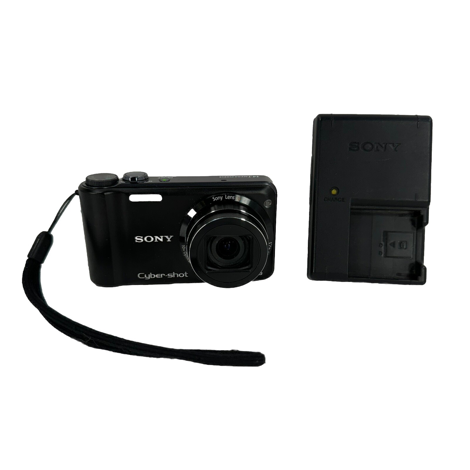 Sony CyberShot DSCH55 Digital Camera 14.1 MP With Battery And