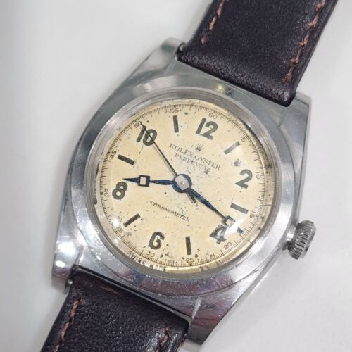 Vintage Rolex Oyster Perpetual Chronometer Ref 2940 Bubbleback 32mm Watch