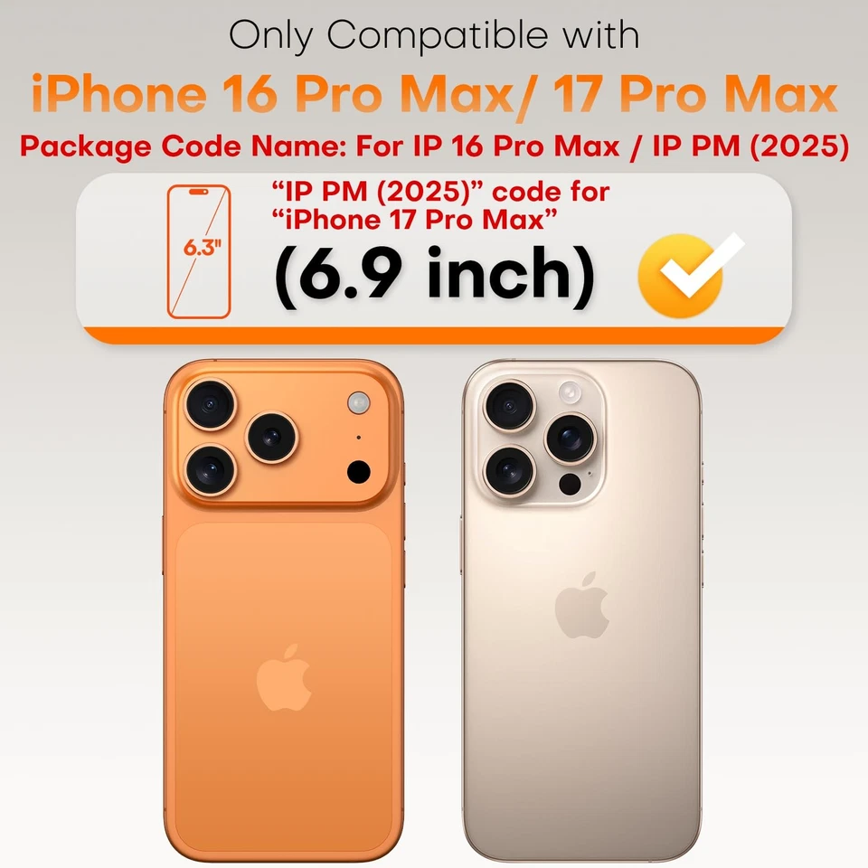 TOCOL for iPhone 17 Pro Max Screen Protector 6.9-Inch Instant Installation Te... - Image 2 of 4