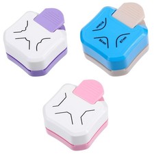 3 Pcs Paper Corner Rounder Punch, 3 Hole Punch Paper Cutter 3 in 1, Corner Cu...