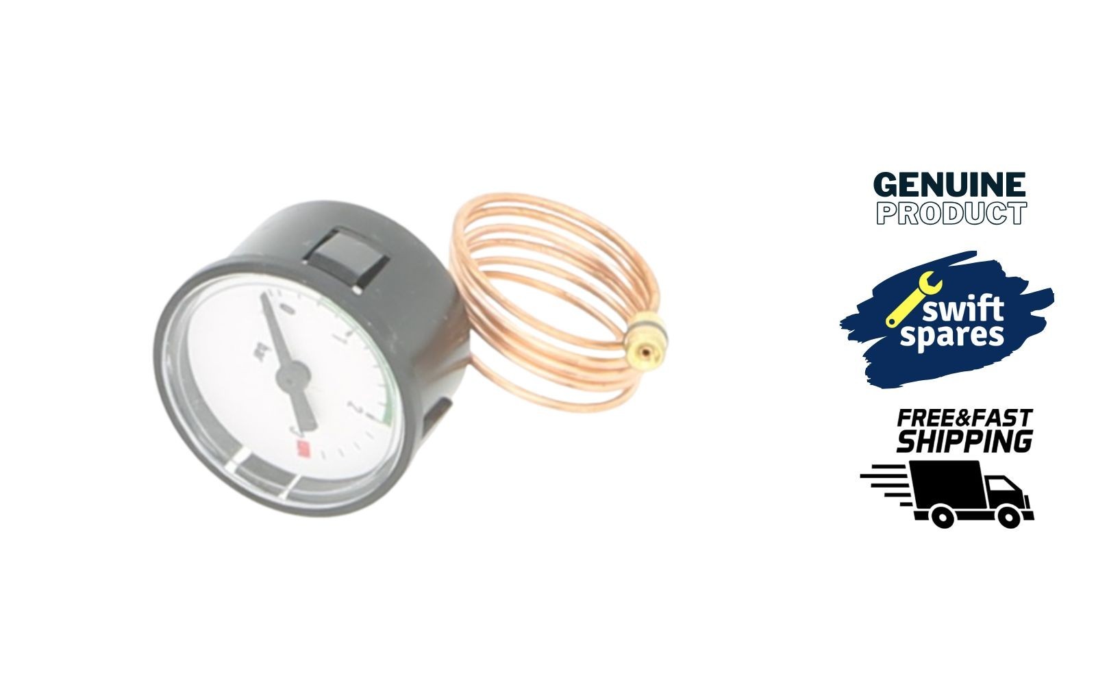 Vaillant 101271 TURBOmax Plus 824E 828E Pro 24E 28E Pressure Gauge Manometer