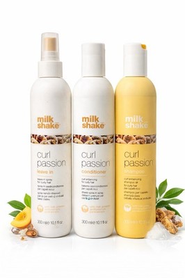 Milk Shake Curl Passion Trio Shampoo Conditioner Leave In 10.1 Fl Oz