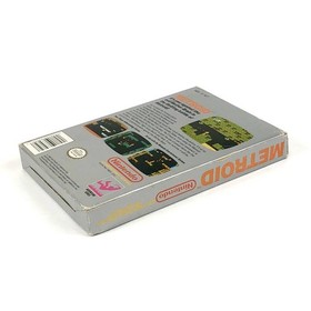 [] North American version Famicom NES Metroid /Metroid Box theory/flyer Damaged