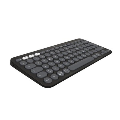 Logitech Pebble Keys 2 K380s kabellos BT Multi-Device QWERTZ graphit