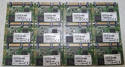 12x Transcend TS2GSSD25H-S 2GB SATA Half-Slim SSD-Konvolut