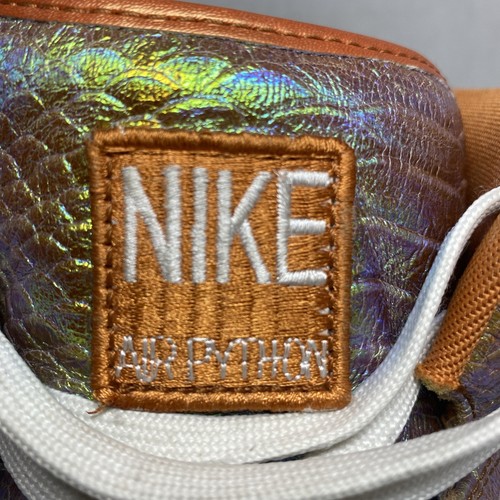 2015 Nike Air Python Iridiscente Talla 15 705066 202 Tenis de Cuero ¡Sin Plantillas! - Imagen 19 de 23