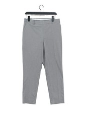 Uniqlo Men's Suit Trousers W 30 in Grey Polyester