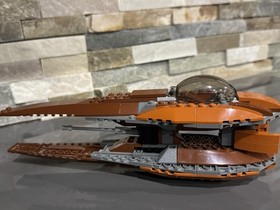 Lego Star Wars Geonosian Starfighter 7959 W/All The Minifigure