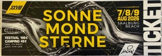 SonneMondSterne Festival 2026 – Weekend Ticket 07./08./09. August Saalburg