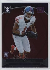 2024 Panini Totally Certified Rookies Mirror Maroon Malik Nabers #157 5xl