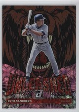 2022 Panini Donruss Unleashed Pink Fireworks Ryne Sandberg #UL-18 HOF 15t1
