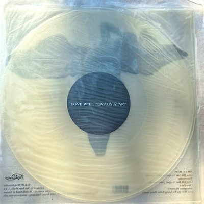 Joy Division Love Will Tear Us Apart 2011 Vinyl Lovers Rock LP 12'' Clear Vinyl