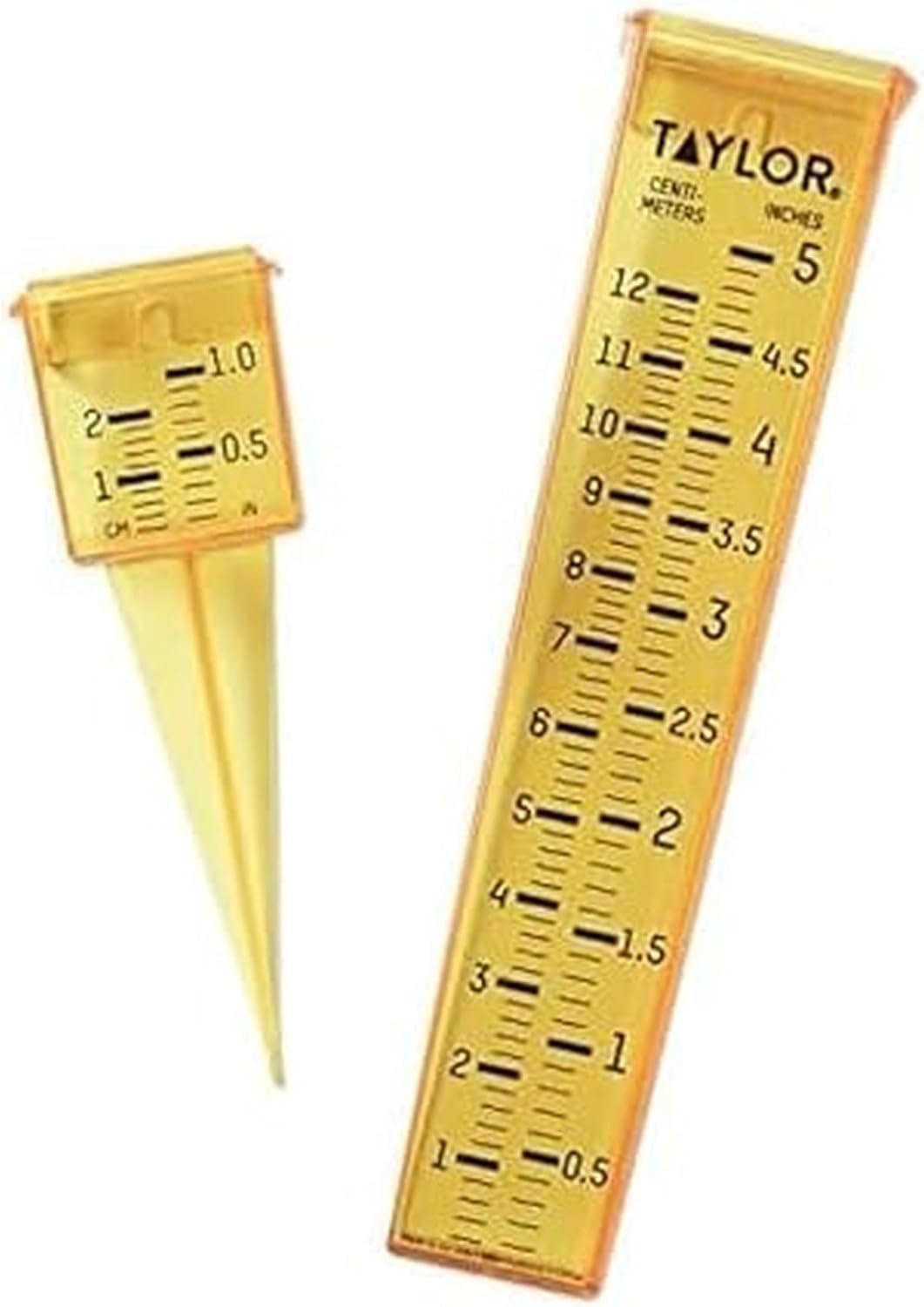 Taylor 2715 2-in-1 Rain Gauge and Sprinkler Gauge for Precipitation
