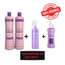 Cadiveu Plastica dos Fios Home Care 2x1L  Liso Magico 215mL  Primer Kit