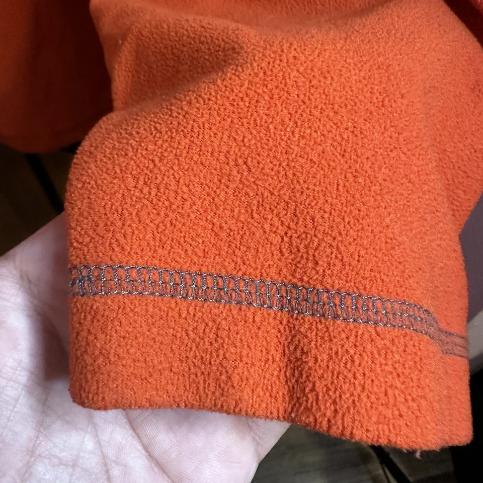 Suéter JanSport Naranja en Blanco Años 90’s 100% Poliéster Hombre’s Talla 2XL Foto 4 de 4