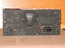 BC-348-R RADIO RECEIVER, UN-MODIFIED WITH DYNAMOTOR,SHOCK MOUNT AND CONNECTOR.