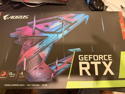 GIGABYTE AORUS GeForce RTX 3060 Ti ELITE 8GB GDDR6 Graphics Card