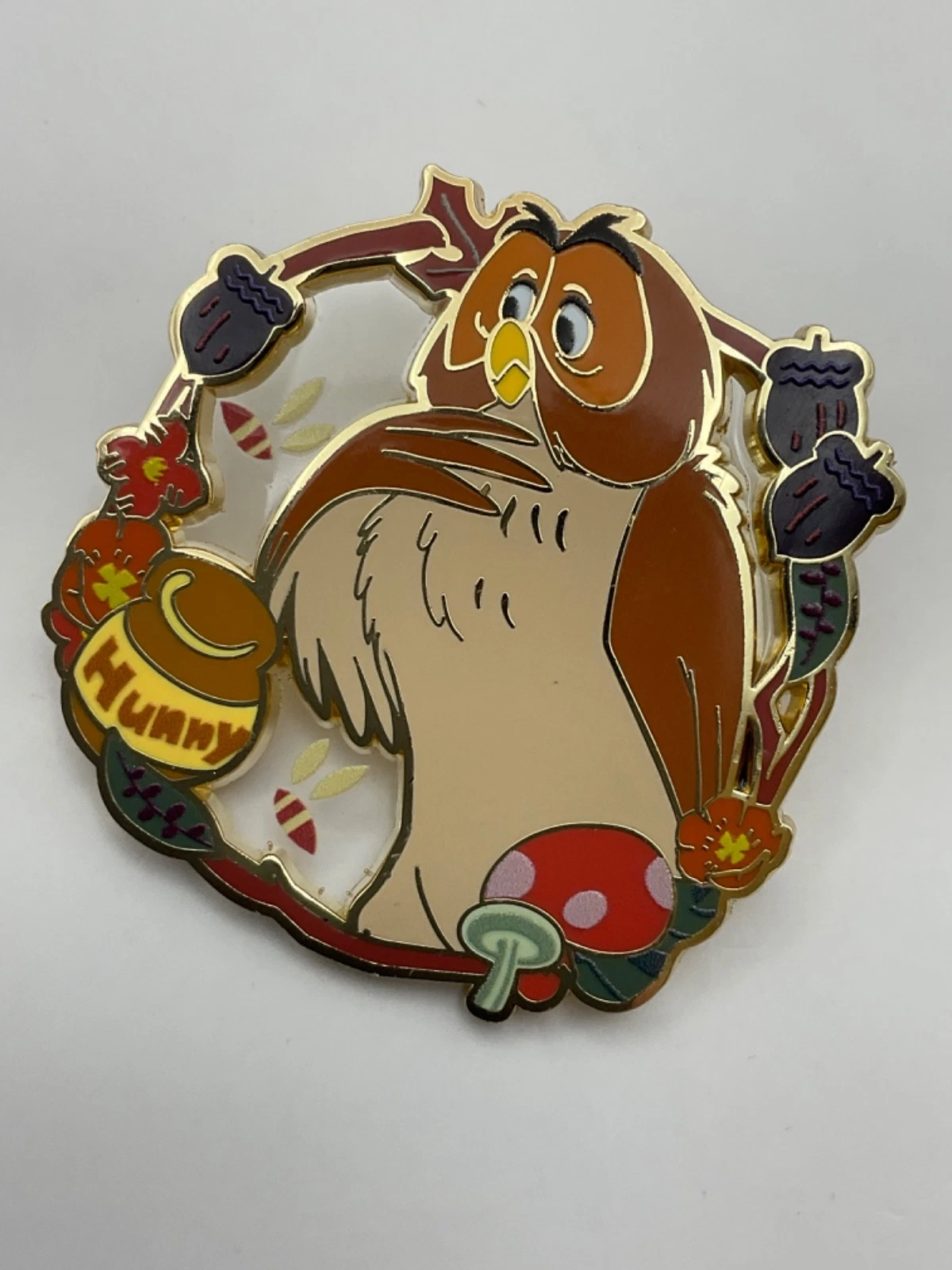 BoxLunch Owl Pooh and Friends Floral Wreaths Wreath Mystery 2025 Disney Pin F8