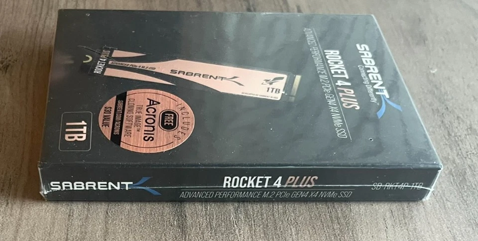 SABRENT Rocket 4 Plus PCIe GEN4 X4 NVMe SSD 1TB SB-RKT4P-1TB NEW - Image 3 of 3