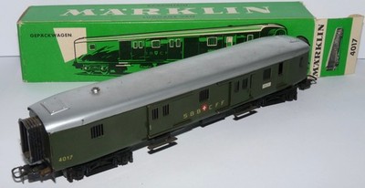 Märklin H0 4017 ++ Leicht-Schnellzug Gepäckwagen der SBB in OVP ++ #C3_484