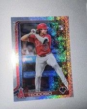 2025 Topps #635 Bryce Teodosio Rainbow Foil RC ROOKIE ANGELS