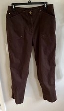 Ralph Lauren Pants Sz 10/12 Corduroy Brown Vintage Straight Leg Cargo