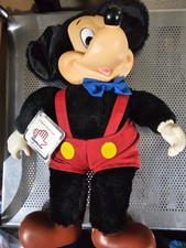 VIntage Mickey Mouse Doll 1981 Applause Rare Plush doll Toy Classic Design NEW