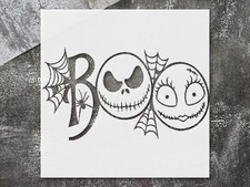 Halloween Boo Stencil for Spooky Home Decor - StencilAir