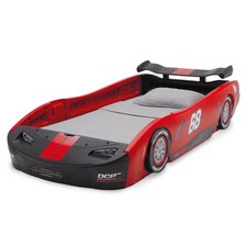 Kids Toddler Boys Race Car Twin Size Bed Frame Cama Para Niños Coche de Carreras